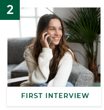 First interview