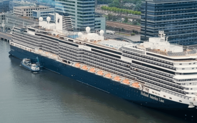 Cruiseschepen in 2025 aan de stekker in de Amsterdamse haven door succesvolle subsidieaanvragen
